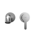 Fixtures | TOTO TLS01309U#CP LB 1.2 GPM Wall-Mount 1-Handle Bathroom Faucet with COMFORT GLIDE Technology (Polished Chrome) image number 2