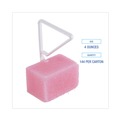 Cleaning & Janitorial Supplies | Boardwalk 4BBP012I144M202143000 4 oz. Toilet Bowl Para Deodorizer Block - Cherry Scent, Pink (144/Carton) image number 4