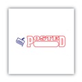 Bulk Savings Pricing 1 | ACCUSTAMP2 035521 1.63 in. x 0.5 in. POSTED Pre-Inked Shutter Stamp - Red/Blue image number 2