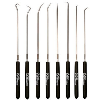 SPECIALTY HAND TOOLS | Ullman Devices CHP8-L 8-Piece 9-3/4 in. Long Hook and Pick Set