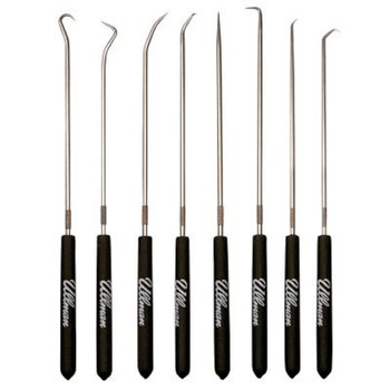 PRODUCTS | Ullman Devices CHP8-L 8-Piece 9-3/4 in. Long Hook and Pick Set