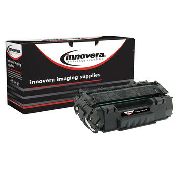 Innovera IVR5949J Remanufactured 10000-Page Extended-Yield Toner for HP 49X (Q5949XJ) - Black