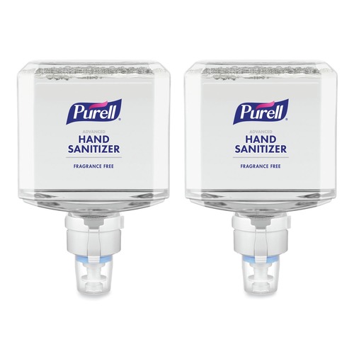 Labor Day Sale! Save $30 off $199! | PURELL 7751-02 1,200 mL Advanced Hand Sanitizer Gentle and Free Foam for ES8 Dispensers - Fragrance-Free (2/Carton) image number 0