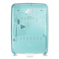 Cleaning & Janitorial Supplies | Tork 651220 12.56 in. x 10.57 in. x 18.09 in. Washstation Dispenser - Aqua/White image number 0