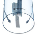 Food Service | San Jamar C3260TBL Pull-Type Water Cup Dispenser for 12 oz Cups - Large/Translucent Blue image number 2