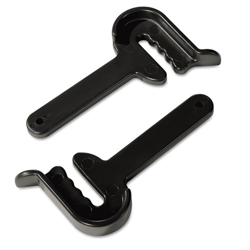 Office Desks & Workstations | HON HMAGANG Huddle Ganging Hardware - Black image number 0