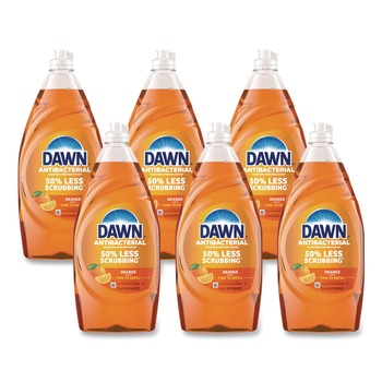 Dawn 30.8 oz. Ultra Antibacterial Dishwashing Liquid - Orange Scent (8/Carton)
