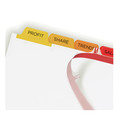 Office Jansan | Avery 11407 11 in. x 8.5 in. 8-Tab Color Tabs Print and Apply Index Maker Clear Label Dividers - White (1-Set) image number 2