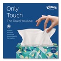 Cleaning & Janitorial Supplies | Kleenex 01701 9 in. x 10.5 in. 1-Ply POP-UP Box Cloth Hand Towels - Unscented, White (2160/Carton) image number 7