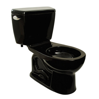 FIXTURES | TOTO CST743S#51 Drake Round 2-Piece Floor Mount Toilet (Ebony)