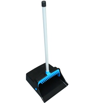 Impact LobbyMaster 11.72 in. Wide Plastic Dust Pan - Blue/Black