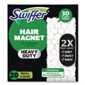 Office Jansan | Swiffer 80314634 10.3 in. x 7.8 in. Heavy-Duty Dry Refill Cloths - White (80/Carton) image number 1