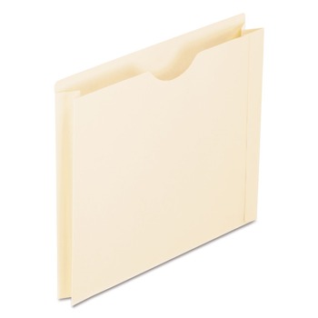 Pendaflex 22200EE 2 in. Expansion 2-Ply Letter Size Reinforced File Jackets - Manila (50/Box)