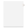 Customer Appreciation Sale - Save up to $60 off | Avery 01403 11 in. x 8.5 in. 26-Tab C-Tab Titles Preprinted Legal Exhibit Side Tab Avery Style Index Dividers - White (25-Piece/Pack) image number 0