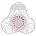 Odor Control | Fresh Products 4USPB-F-012I072M-20 4 oz. Para Urinal Screen with Deodorizer Block - Cherry Scent (1 Dozen) image number 2