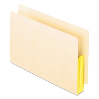 Pendaflex 22823 5.25 in. Expansion, 10 Sections, Legal, Manila Drop Front Shelf File Pockets - Manila (10/Box)