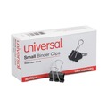Office Jansan | Universal UNV10200VP3 Binder Clip Value Pack - Small, Black/Silver (36/Pack) image number 0