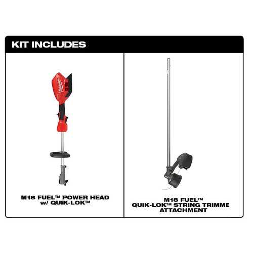 milwaukee quik lok string trimmer