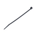  | Tatco 22500 18 lbs. 4 in. x 0.06 in. Nylon Cable Ties - Black (1000/Pack) image number 1