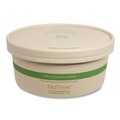 Food Service | World Centric BOL-NT-24W 5.9 in. Diameter Paper Lids for Bowls - Natural (300/Carton) image number 1