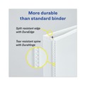Office Jansan | Avery 72126 Heavy-Duty 11 in. x 17 in. 2 in. Capacity 3 Rings View Binders - White image number 3