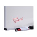  | Universal UNV43722 24 in. x 18 in. Modern Melamine Dry Erase Board - White Surface, Aluminum Frame image number 1
