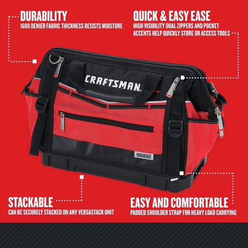Craftsman 17 in. VERSASTACK Tool Bag