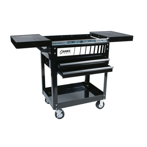 Tool Carts | Sunex 8035 450 lb. Capacity Compact Slide Top Utility Cart image number 0