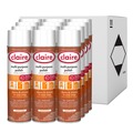 Cleaning & Janitorial Supplies | Claire 1000010974 18 oz. Aerosol Spray Multi Purpose Polish - Citrus Scent (12/Carton) image number 3
