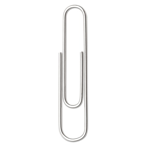 ACCO A7072380I Paper Clips, Medium (no. 1), Silver, 1,000/pack image number 0