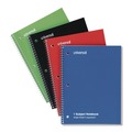 Office Jansan | Universal UNV66634 10.5 in. x 8 in. 1-Subject Quadrille Rule Wirebound Notebook - Assorted Cover Colors (4/Pack) image number 0