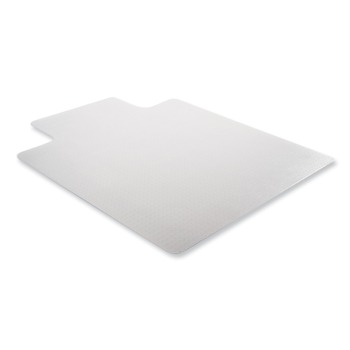 OFFICE CHAIR MATS | Deflecto CM13113COM Duramat Moderate Use Chair Mat, Low Pile Carpet, Roll, 36 X 48, Lipped, Clear