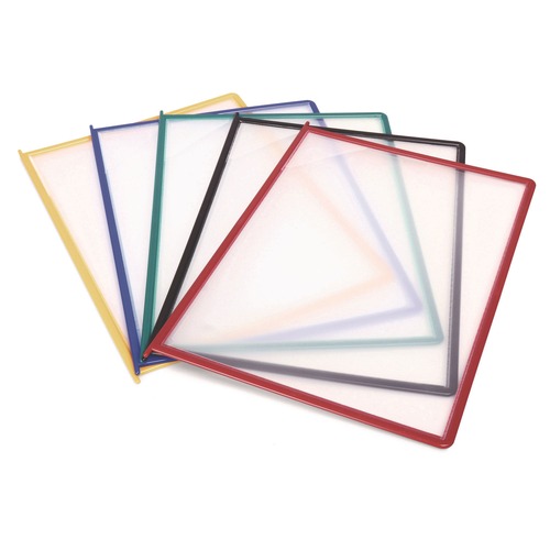 Bulk Savings Pricing 2 | djois by Tarifold EZD791 10 Sections 20-Sheet Capacity Easy Load Desk Unit - Assorted image number 0
