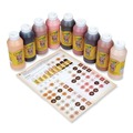 Acrylic & Tempera Paint | Crayola 54-2314 8 oz. Bottles Colors of the World Washable Paint - 9 Assorted Colors image number 1