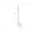 Cleaning Brushes | Boardwalk BWK00170EA 2 in. Plastic Cone Head Bowl Mop with 10 in. Handle - White image number 2