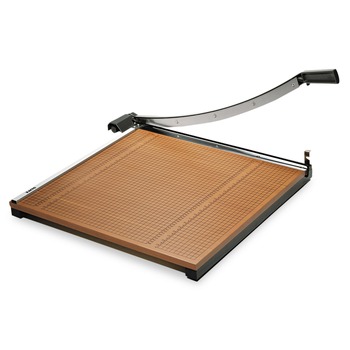 X-ACTO 24 in. x 24 in. Square Commercial Grade Wood Base Guillotine Trimmer