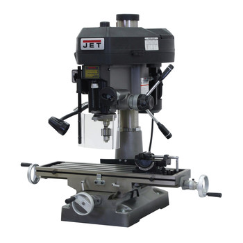 MILLING MACHINES | JET 350401 115V/ 230V Variable Speed 2 HP 1/2 in. Corded MIll Drill with ACU-RITE 203 DRO