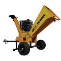 Chipper Shredders | Detail K2 OPC504 4 in. 9.5 HP Cyclonic Wood Chipper Shredder with KOHLER CH395 Command PRO Commercial Gas Engine image number 0