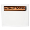 Office & Office Supplies | Duck 394743 4.5 in. x 5.5 in. Top-Print Front Packing List/Invoice Enclosed Envelopes - Clear/Orange (500/Box) image number 2