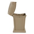Trash & Waste Bins | Rubbermaid Commercial FG917188BEIG Ranger 45-Gallon Fire-Safe Structural Foam Container - Beige image number 4