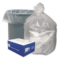 Trash Bags | Good 'n Tuff 1506950 40 in. x 46 in. 45-Gallon 10 mic. Waste Can Liners - Natural (250/Carton) image number 0
