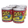 Adhesives & Glues | Flex Seal Products LFSGRYR32 32 oz Flex Seal Liquid Rubber Sealant Coating Liquid - Dries Gray (6/Carton) image number 0