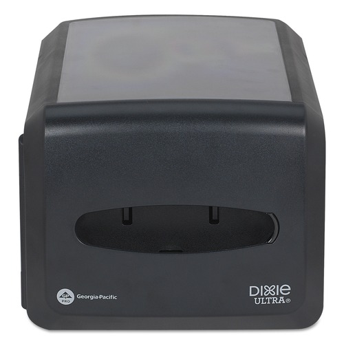 Paper Towels and Napkins | Georgia-Pacific 54510A 13.25 in. x 8.56 in. x 7.18 in. Countertop Napkin Dispenser - Black (1/Carton) image number 0