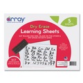 Bulk Savings Pricing 1 | Pacon PLB8511 GoWrite 8.25 x 11 Dry Erase Learning Boards - White Surface (5/Pack) image number 1