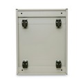 Office Carts & Stands | Alera ALEPAFFPY 14.96 in. x 19.29 in. x 27.75 in. 2 Legal/Letter-Size File Drawers Left or Right File Pedestal - Putty image number 4