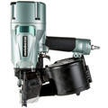 Air Framing Nailers | Factory Reconditioned Metabo HPT NV83A5M Brushed 3-1/4 in. Coil Framing Nailer image number 3