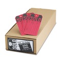 Tags | Avery 15161 Sold Tags, Paper, 4 3/4 X 2 3/8, Red/black, 500/box image number 0