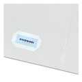  | Avery 47991 11 in. x 8.5 in. 40 Sheet Capacity Two-Pocket Folder - White (25/Box) image number 3