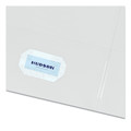  | Avery 47991 11 in. x 8.5 in. 40 Sheet Capacity 2-Pocket Folder - White (25/Box) image number 3