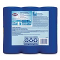 Hand Wipes | Clorox 30112 7 in. x 8 in. 1-Ply Disinfecting Wipes - Fresh Scent/Citrus Blend, White (35/Canister, 3 Canisters/Pack) image number 4